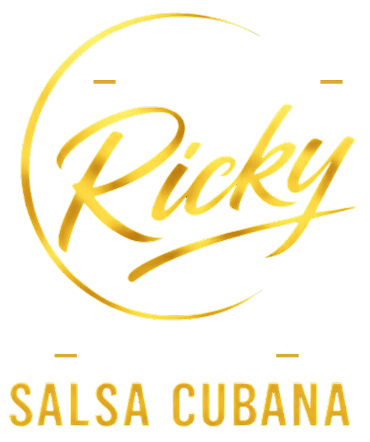 Logo de Baila con Ricky, escuela de salsa cubana en Tenerife
